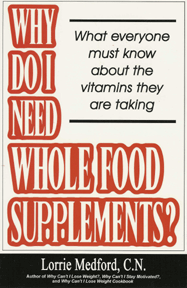 Whole food supplement book
